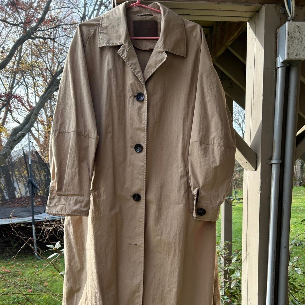 Massimo Dutti Lightweight Trench Coat